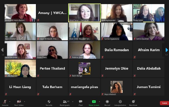 The YWCA of Palestine Conducts Its NGO CSW65 Parallel Event