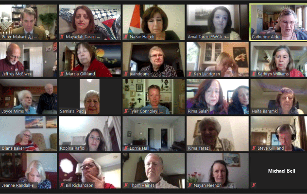 The YWCA of Palestine Joins a Webinar on Palestine