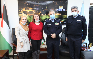 General Secretary of YWCA Palestine Discusses Ways of Cooperation with the Palestinian Police