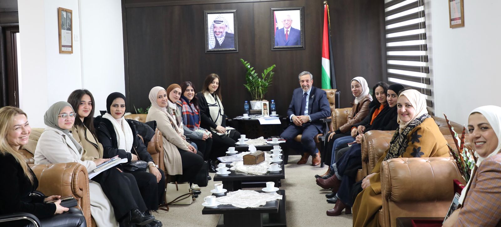 YWCA Palestine Meets with Minister of Justice